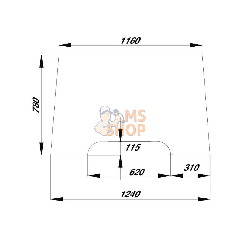 Pare-brise | JOHN DEERE Pare-brise | JOHN DEEREPR#652274