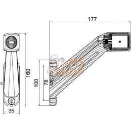 Feu arrière droit 24V | HELLA Feu arrière droit 24V | HELLAPR#511374