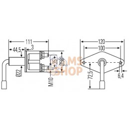 Coupe batterie 250A Hella | HELLA Coupe batterie 250A Hella | HELLAPR#522500