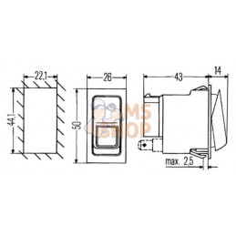 Interrupteur Hella | HELLA Interrupteur Hella | HELLAPR#522767