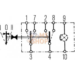 Interrupteur 3 positions | HELLA Interrupteur 3 positions | HELLAPR#522701