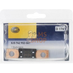 Fusible méga 225A longueur 68,6mm brun Hella | HELLA Fusible méga 225A longueur 68,6mm brun Hella | HELLAPR#710810