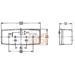 Feu de position avant +clignotant gauche | HELLA Feu de position avant +clignotant gauche | HELLAPR#511632