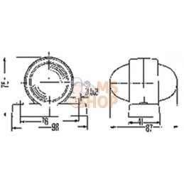 Feu de gabarit Hella | HELLA Feu de gabarit Hella | HELLAPR#511690