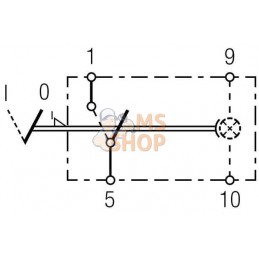 Interrupteur I-0, commutateur à bascule sans ampoule | HELLA Interrupteur I-0, commutateur à bascule sans ampoule | HELLAPR#5226