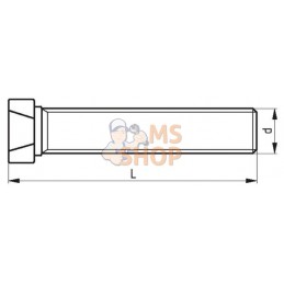 Boulon TC 1/2"x45 12.9 G&B | GRÉGOIRE-BESSON Boulon TC 1/2"x45 12.9 G&B | GRÉGOIRE-BESSONPR#901645