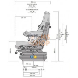 Siège Maximo XT Evolution Dynamic | GRAMMER Siège Maximo XT Evolution Dynamic | GRAMMERPR#922030