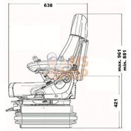 Siège Maximo XT Dynamic Plus | GRAMMER Siège Maximo XT Dynamic Plus | GRAMMERPR#922028