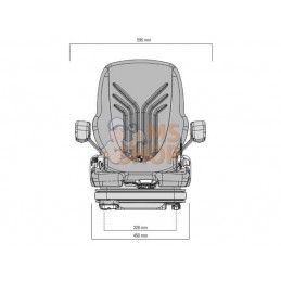 Siège Primo XXL 12v basse fréquence | GRAMMER Siège Primo XXL 12v basse fréquence | GRAMMERPR#980881