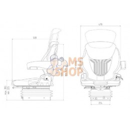 Siège Compacto Comfort M New Design | GRAMMER Siège Compacto Comfort M New Design | GRAMMERPR#908356