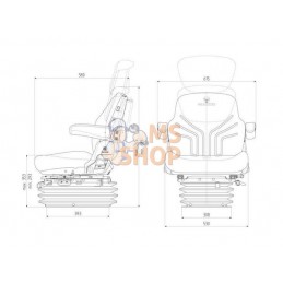 Siège Maximo Comfort PVC | GRAMMER Siège Maximo Comfort PVC | GRAMMERPR#908455