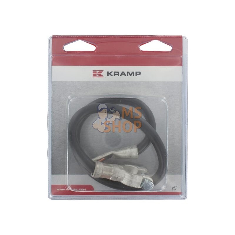 Câble de masse 500mm/35mm² | KRAMP BLISTER Câble de masse 500mm/35mm² | KRAMP BLISTERPR#721207