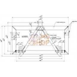 Adaptateur 3 points Euro | KRAMP Adaptateur 3 points Euro | KRAMPPR#705766