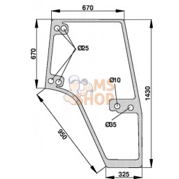 Vitre de porte | KRAMP Vitre de porte | KRAMPPR#506355