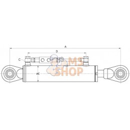 Barre de poussée hydraulique | KRAMP Barre de poussée hydraulique | KRAMPPR#707463