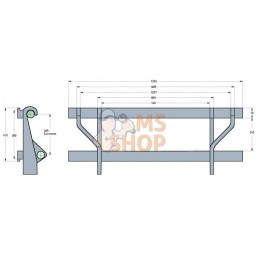 Bâti gr. visibilité1200/1000Kg | KRAMP Bâti gr. visibilité1200/1000Kg | KRAMPPR#730206