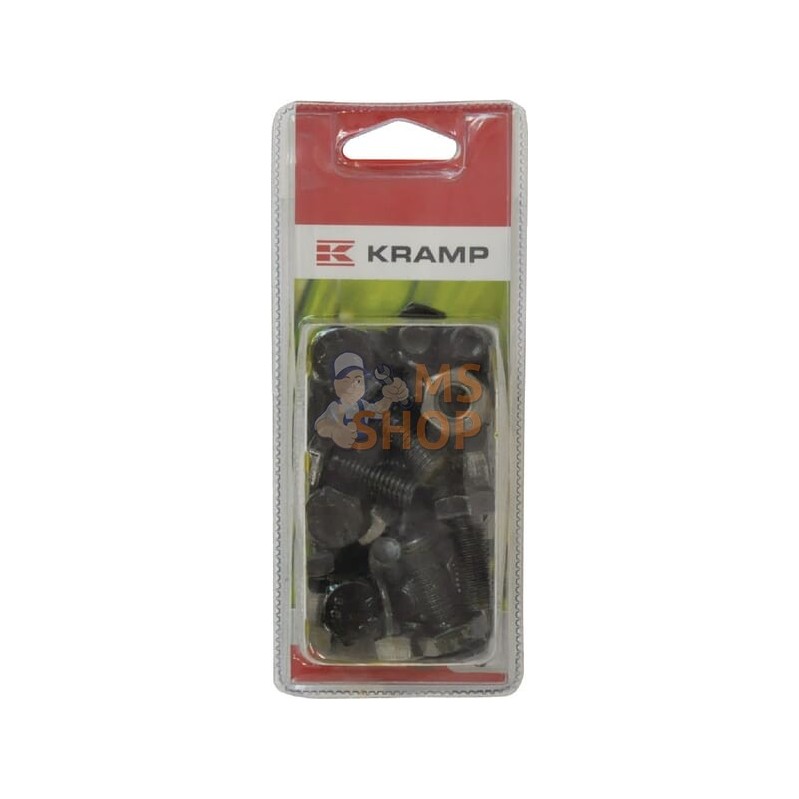 Boulon M10 (x16) | KRAMP BLISTER Boulon M10 (x16) | KRAMP BLISTERPR#721365