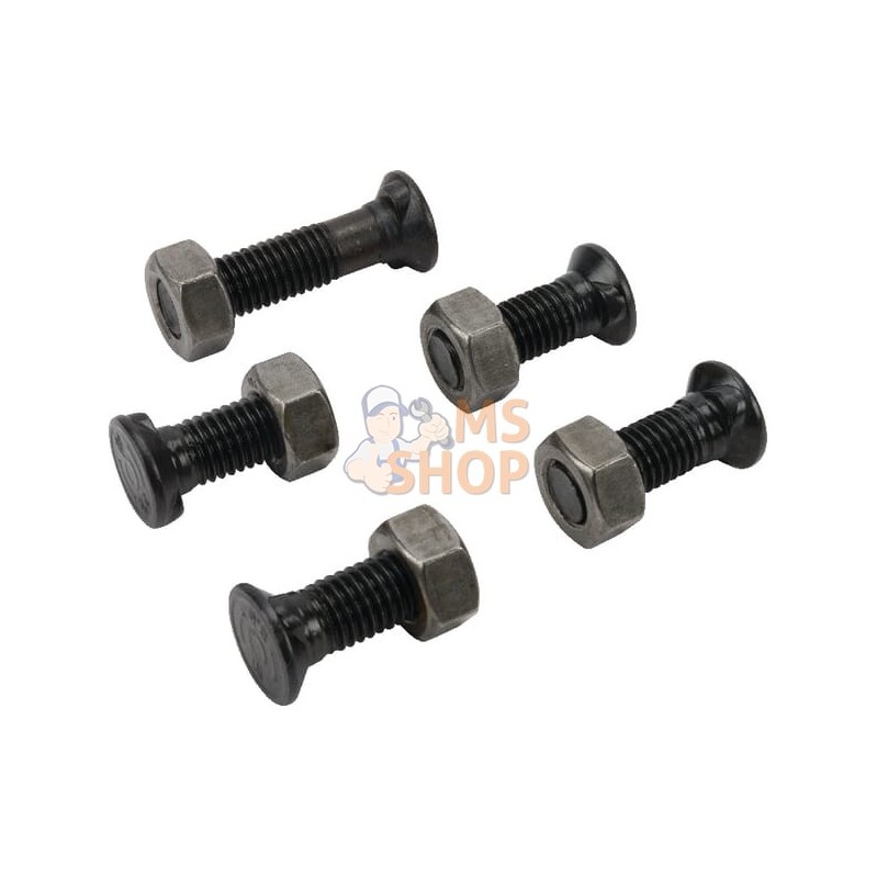 Kit boulons 4x M12x35 CO, 1x M12x50 CO + écrous | KRAMP Kit boulons 4x M12x35 CO, 1x M12x50 CO + écrous | KRAMPPR#461873