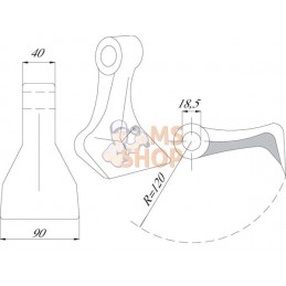 Marteau p/Lagarde | KRAMP Marteau p/Lagarde | KRAMPPR#882595