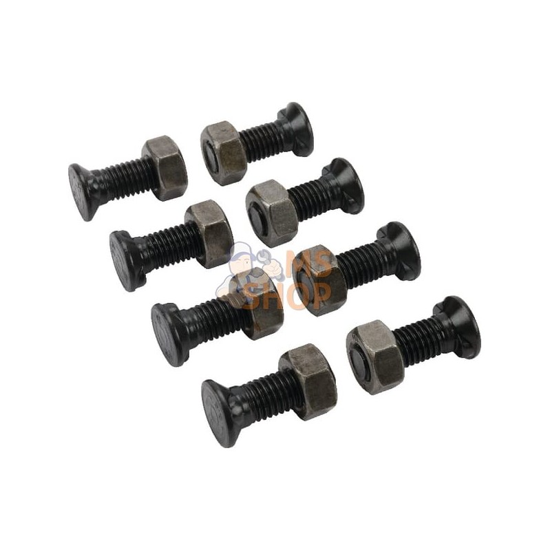 Kit boulons 8x M12x35 CO + écrous | KRAMP Kit boulons 8x M12x35 CO + écrous | KRAMPPR#775497