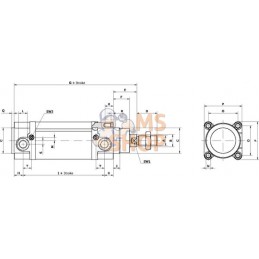 Vérin standard | KRAMP Vérin standard | KRAMPPR#981392