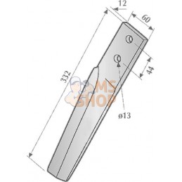 Dent herse HB g p/Maschio | KRAMP Dent herse HB g p/Maschio | KRAMPPR#507516