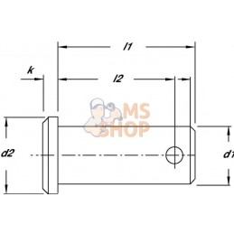 Axe 12x35 | KRAMP Axe 12x35 | KRAMPPR#649423