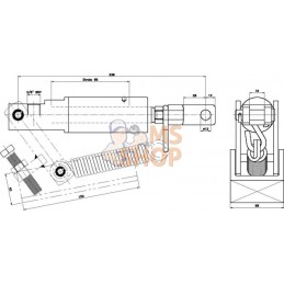 KIT cylindre frein hydr. 20 | KRAMP KIT cylindre frein hydr. 20 | KRAMPPR#596245