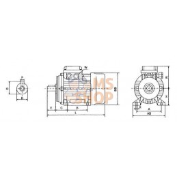 Moteur électrique 3 kW | KRAMP Moteur électrique 3 kW | KRAMPPR#596458