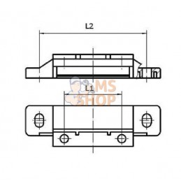 Kit de fixation du socle 80 | KRAMP Kit de fixation du socle 80 | KRAMPPR#596508