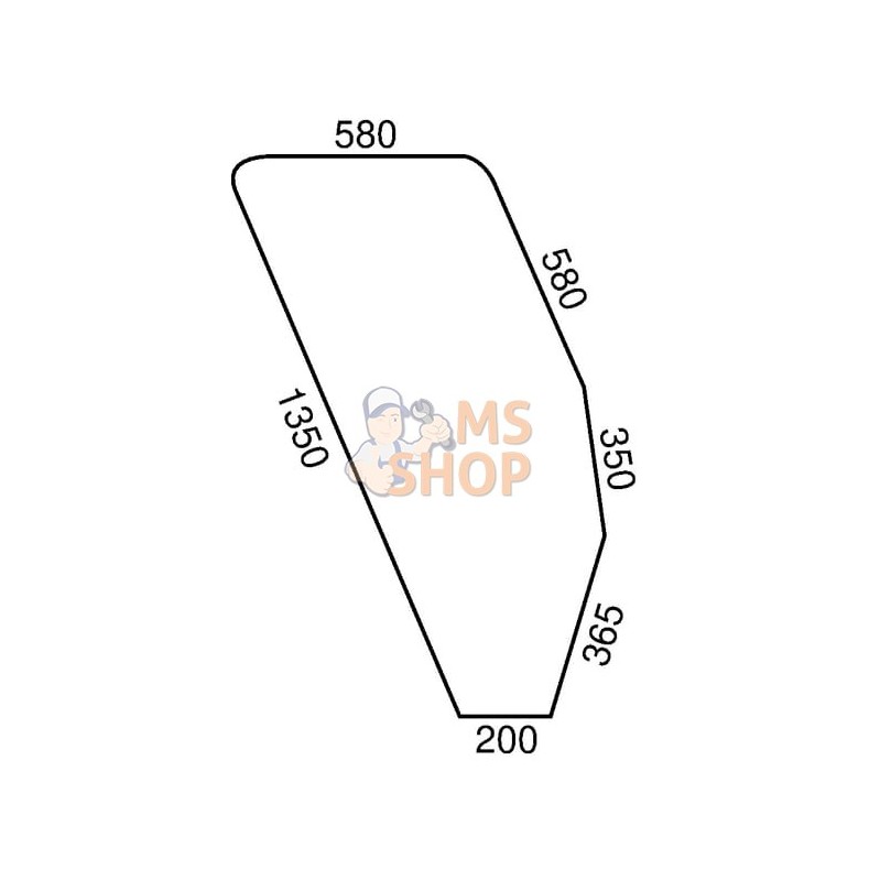 Vitre de porte | KRAMP Vitre de porte | KRAMPPR#506938