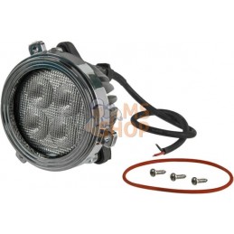 Phare de travail LED, 40 W, 4800 lm, rond, faisceau large, Kramp | KRAMP Phare de travail LED, 40 W, 4800 lm, rond, faisceau lar