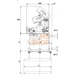 Pied béquille pompe main 3,3 t | KRAMP Pied béquille pompe main 3,3 t | KRAMPPR#599198