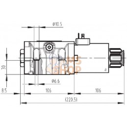 Électrovanne NG10 | KRAMP Électrovanne NG10 | KRAMPPR#650733