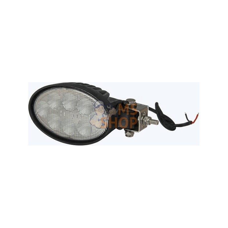 Phare de travail LED, 24 W, 2240 lm, ovale, faisceau large , Kramp | KRAMP Phare de travail LED, 24 W, 2240 lm, ovale, faisceau 