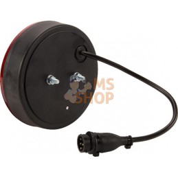 Feu multifonction arrière LED rond 12V 5 poles  Ø 142mm, Kramp | KRAMP Feu multifonction arrière LED rond 12V 5 poles  Ø 142mm, 