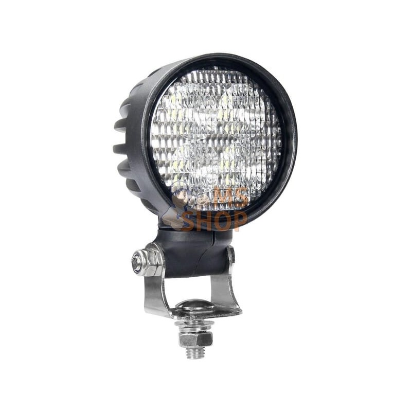 Phare de travail LED 4000lm, rond, blanc, 10/30 V, 84x126x71,8mm, prise Deutsch, 4 LED, 360 degrés, Kramp | KRAMP Phare de trava