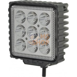 Feu de travail LED 27W 500lm - bleu - cable Spot/connexion Deutsch | KRAMP Feu de travail LED 27W 500lm - bleu - cable Spot/conn