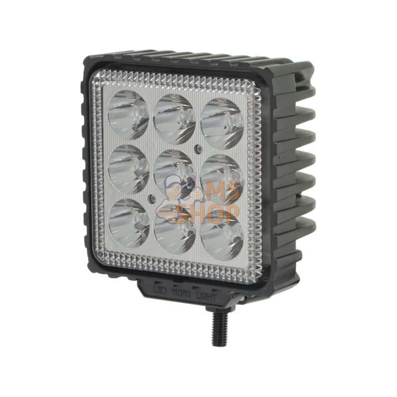 Feu de travail LED 27W 500lm - bleu - cable Spot/connexion Deutsch | KRAMP Feu de travail LED 27W 500lm - bleu - cable Spot/conn