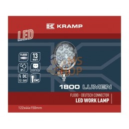 Phare de travail 1 800 Lumen DT | KRAMP Phare de travail 1 800 Lumen DT | KRAMPPR#840931