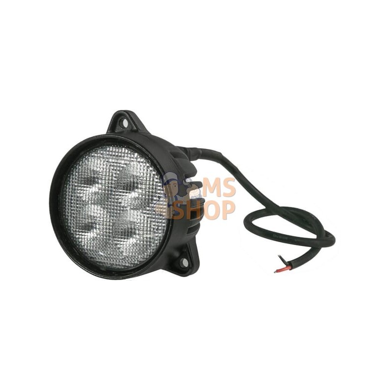 Phare de travail LED, 40 W, 4800 lm, rond, faisceau large, Kramp | KRAMP Phare de travail LED, 40 W, 4800 lm, rond, faisceau lar