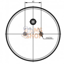 Feu arrière multifonction LED, rond, 12-24V, Ø 152mm, 5 fiches, Kramp | KRAMP Feu arrière multifonction LED, rond, 12-24V, Ø 152