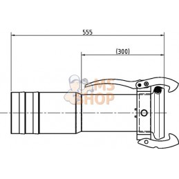 Raccord femelle 5"+embout 6" | KRAMP Raccord femelle 5"+embout 6" | KRAMPPR#699445