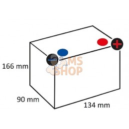 Batterie 12V 14Ah 210A fermée Kramp | KRAMP Batterie 12V 14Ah 210A fermée Kramp | KRAMPPR#506949