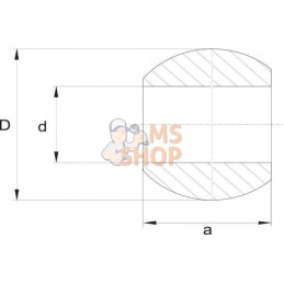 Rotule d'attelage inférieure Cat.2/1/2 Ø22,6-28,8/56 Kramp | KRAMP Rotule d'attelage inférieure Cat.2/1/2 Ø22,6-28,8/56 Kramp | 