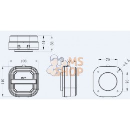 Kit de phares LED avant sans fil | KRAMP Kit de phares LED avant sans fil | KRAMPPR#981681