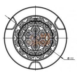 Feu arrière multifonction LED, rond, 12-24V, Ø 152mm, Kramp | KRAMP Feu arrière multifonction LED, rond, 12-24V, Ø 152mm, Kramp 