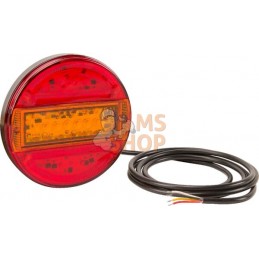 Feu arrière multifonction LED, rond, 12-24V, Ø 140mm, Kramp | KRAMP Feu arrière multifonction LED, rond, 12-24V, Ø 140mm, Kramp 