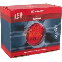 Feu arrière LED rond câblé Ø 142mm, Kramp | KRAMP Feu arrière LED rond câblé Ø 142mm, Kramp | KRAMPPR#776619