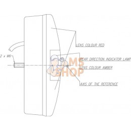 Feu arrière LED rond câblé Ø 142mm, Kramp | KRAMP Feu arrière LED rond câblé Ø 142mm, Kramp | KRAMPPR#776619